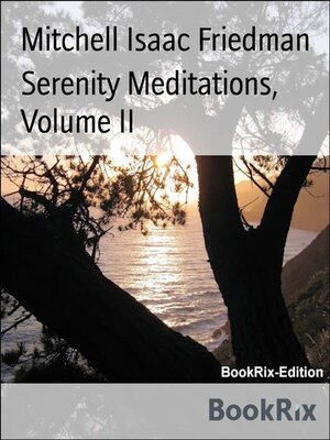 cover image of Serenity Meditations, Volume II